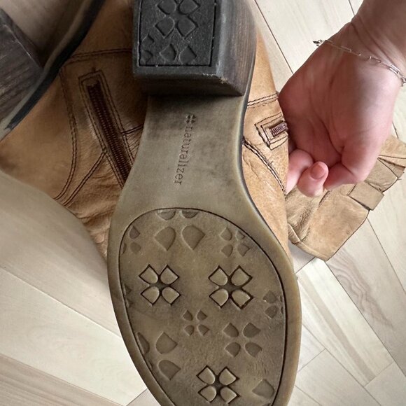 Vintage Western Leather Boots – Super Comfy Festival-Ready (Size 8) - Picture 3 of 8